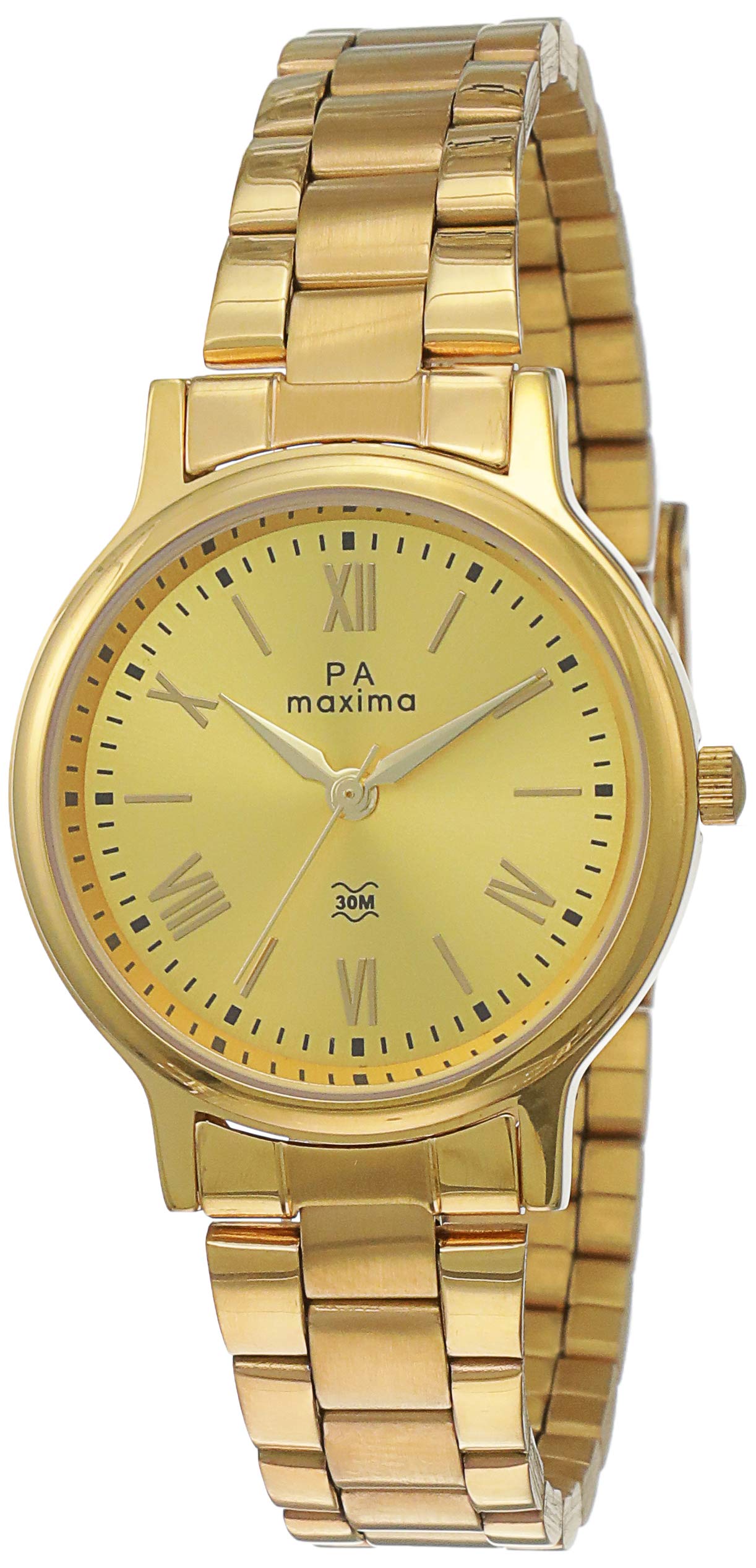 Maxima Stainless Steel Analog Gold Dial Women Watch-48231Cmly, Gold Band (B07CR7XGLT) Amazon Price History, Amazon Price Tracker