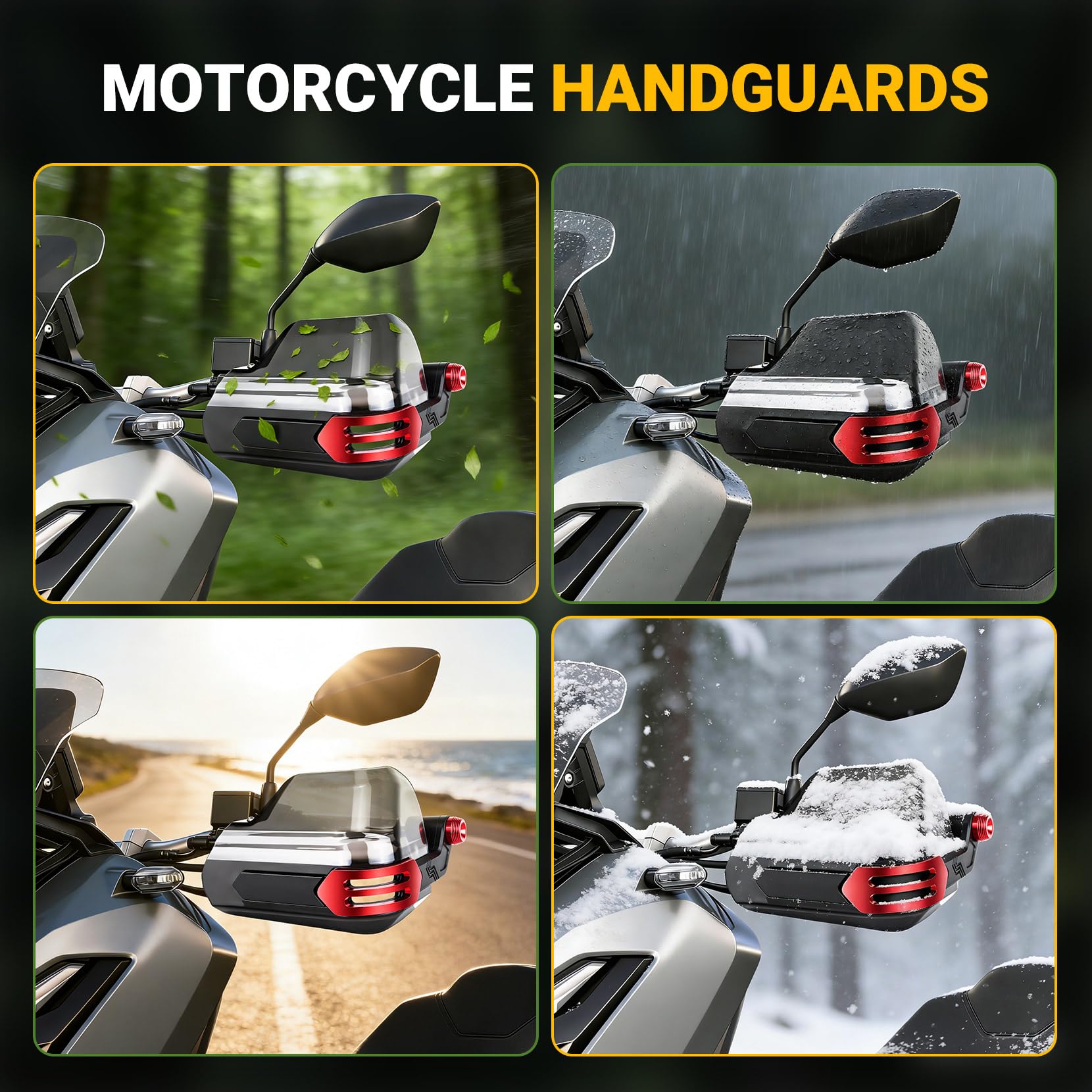 Protector de mano universal para motocicletas