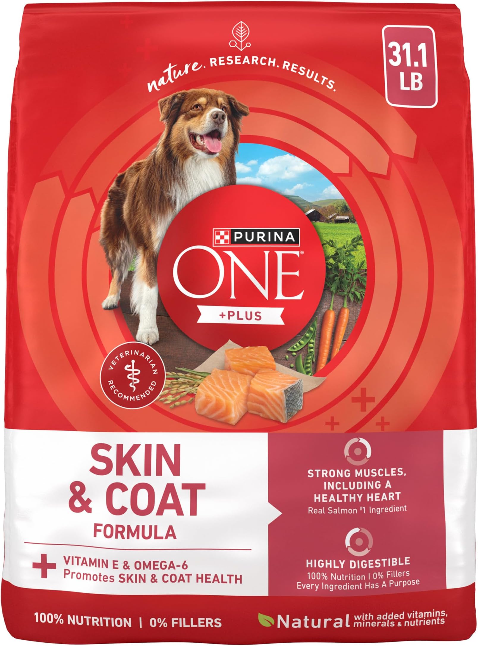 Natural, Sensitive Stomach Dry Dog Food, +Plus Skin & Coat Formula - 31.1 lb. Bag