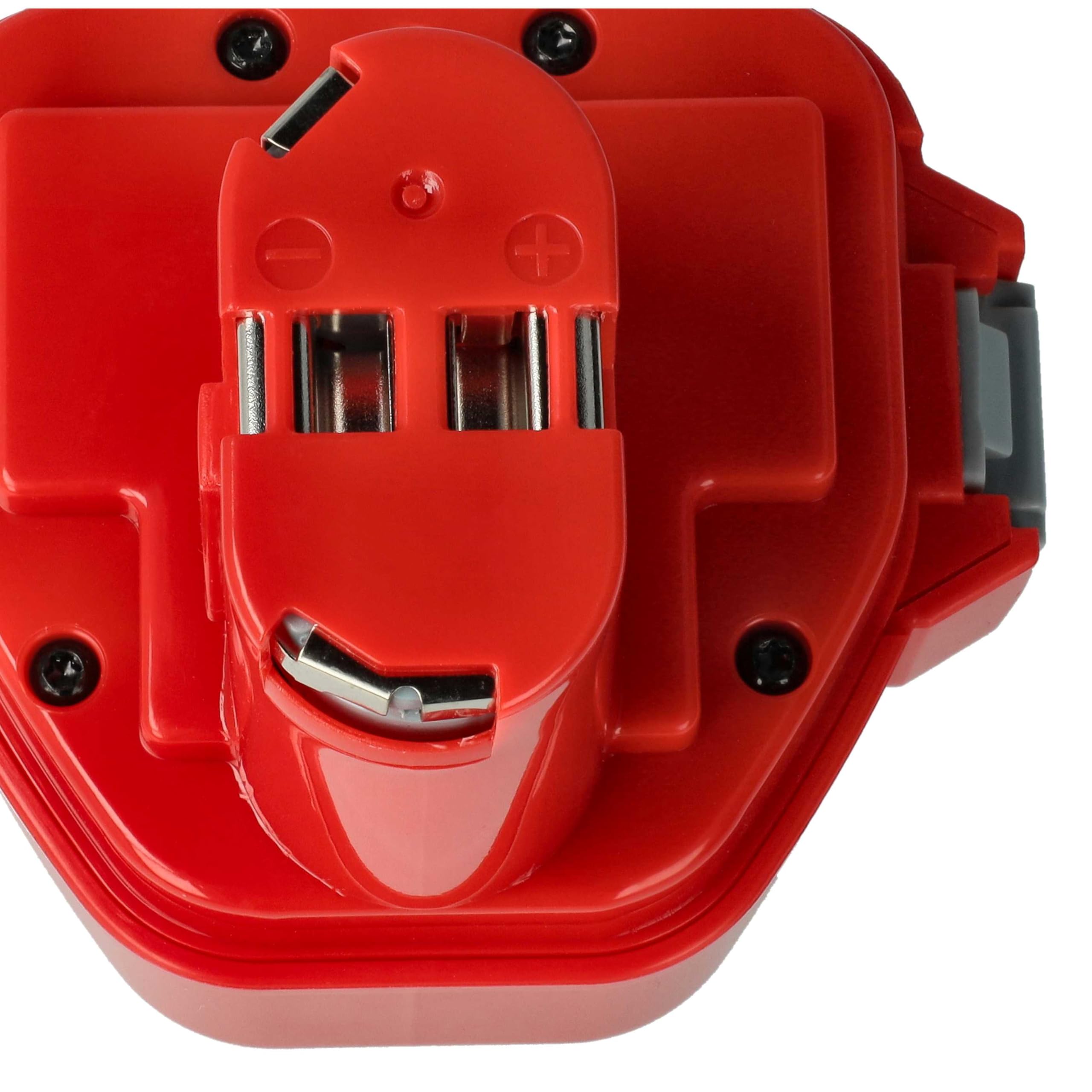 vhbw 2x Batteria compatibile con Makita 6270DWE, 6270DWPE, 6271D, 6271DWAE, 6271DWAET2, 6271DWALE, 6271DWE attrezzi da lavoro (3000mAh NiMH 12V)