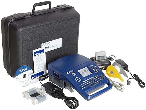 Brady Impresora de etiquetas BMP71 con cargador rápido y conectividad USB