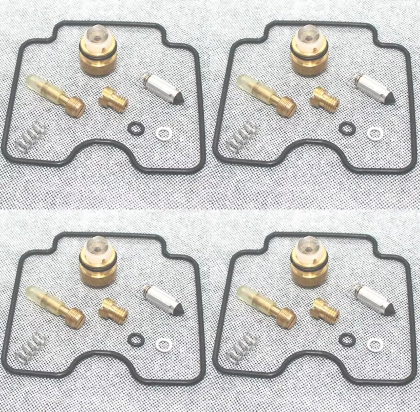 Kit Reparación Carburador Kit De Reparación De Carburador De Motocicleta para FZS600 FZS 600 Piezas Repuesto Flotador De Diafragma De Émbolo | Set 2