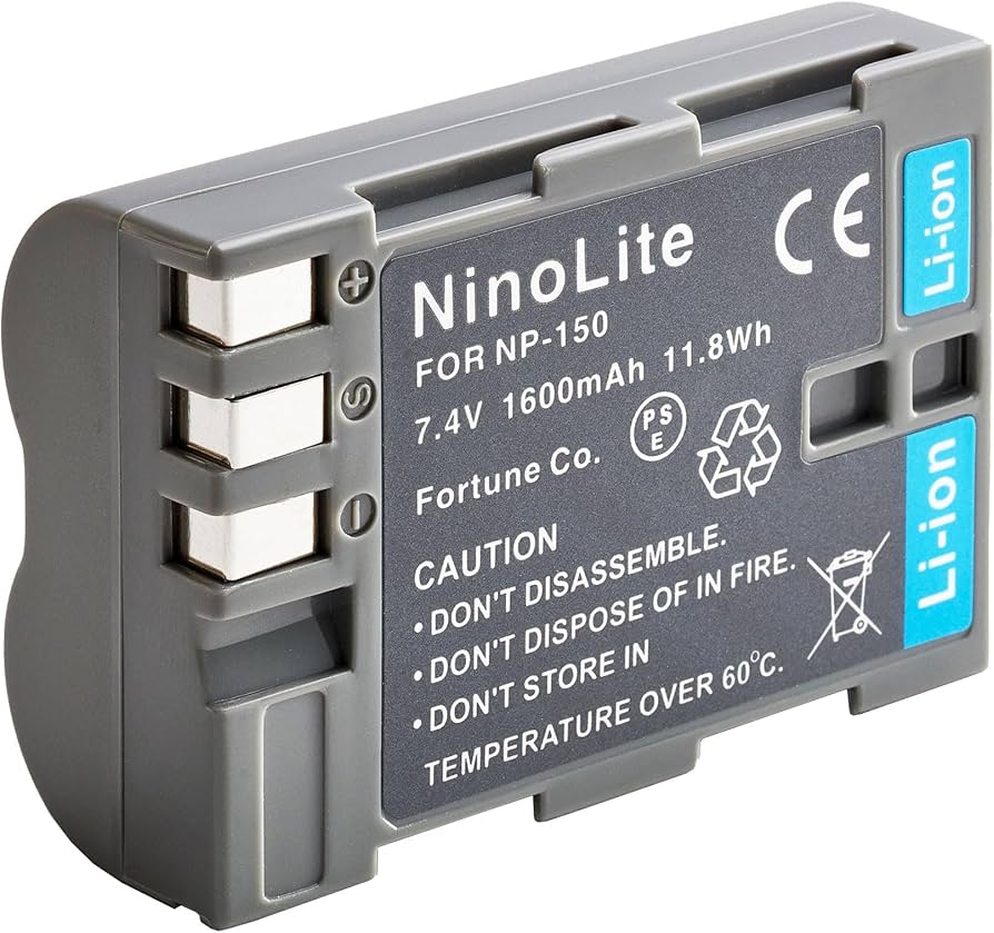 Amazon | NinoLite NP-150 互換 バッテリー Fuji FinePix S5 Pro 対応