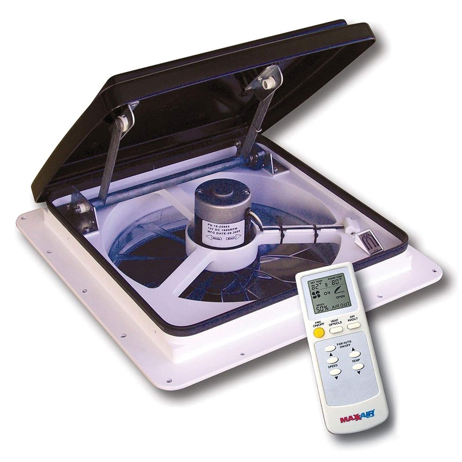 Maxxair 0004500K MaxxFan Smoke Standard Remote Fan Lid - Review, Price and Buying Guide