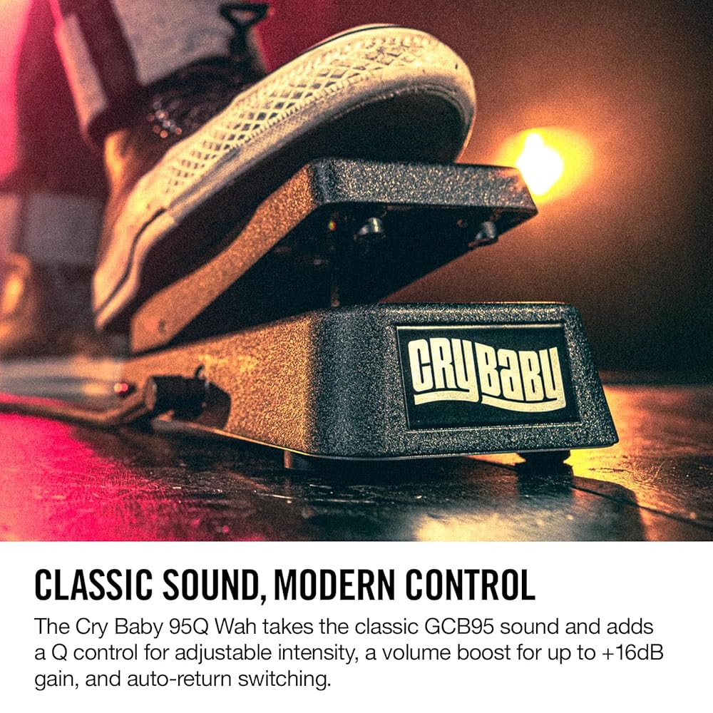 Jim Dunlop 95Q CryBaby Wah 美品 Jim Dunlop The Original Crybaby Pedal : Amazon.ca: Musical