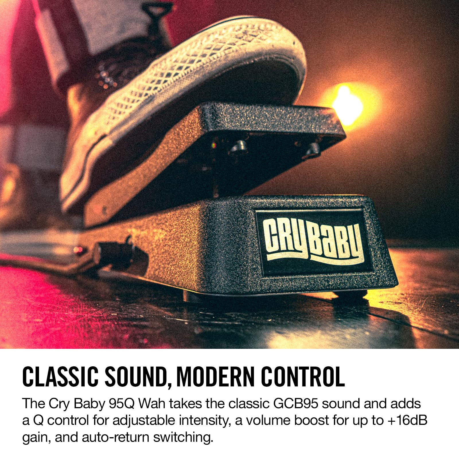 JIM DUNLOP Dunlop 95Q Cry Baby Wah : Amazon.com.br