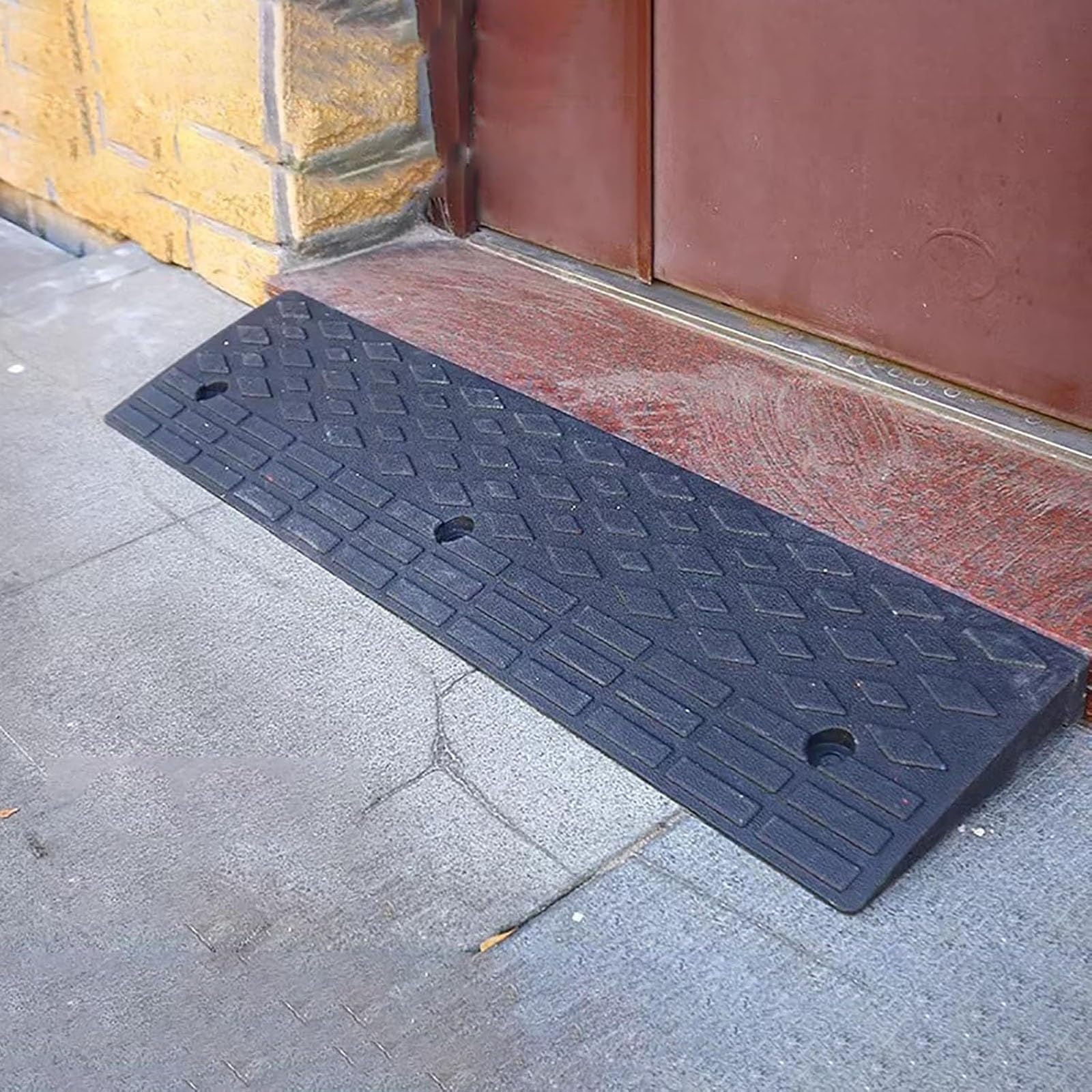 Rampas para sillas de ruedas,rampa goma antideslizante para bordillos