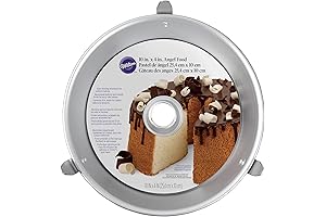 Angel Food Tube Cake Pan with Removable Inner Core for Easy Release