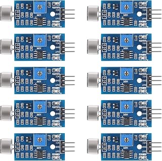 Alinan 10pcs High Sensitivity Sound Microphone Sensor Detection Module for AVR PIC