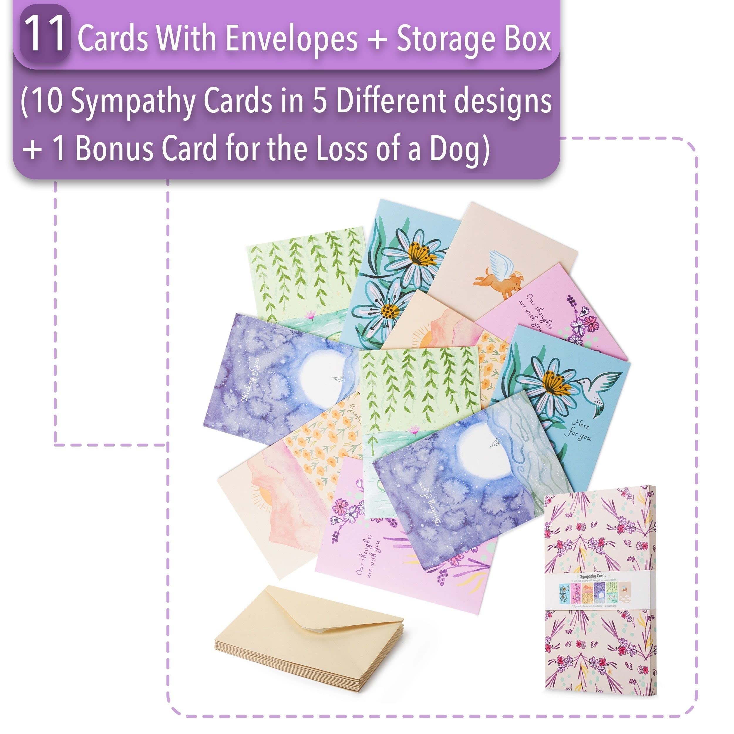 Amazon.com : MPFY- Sympathy Cards Large 5