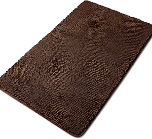 Amazon.com: Yeaban Bathroom Runner Rug 30 x 50 Inch – Thick Chenille ...