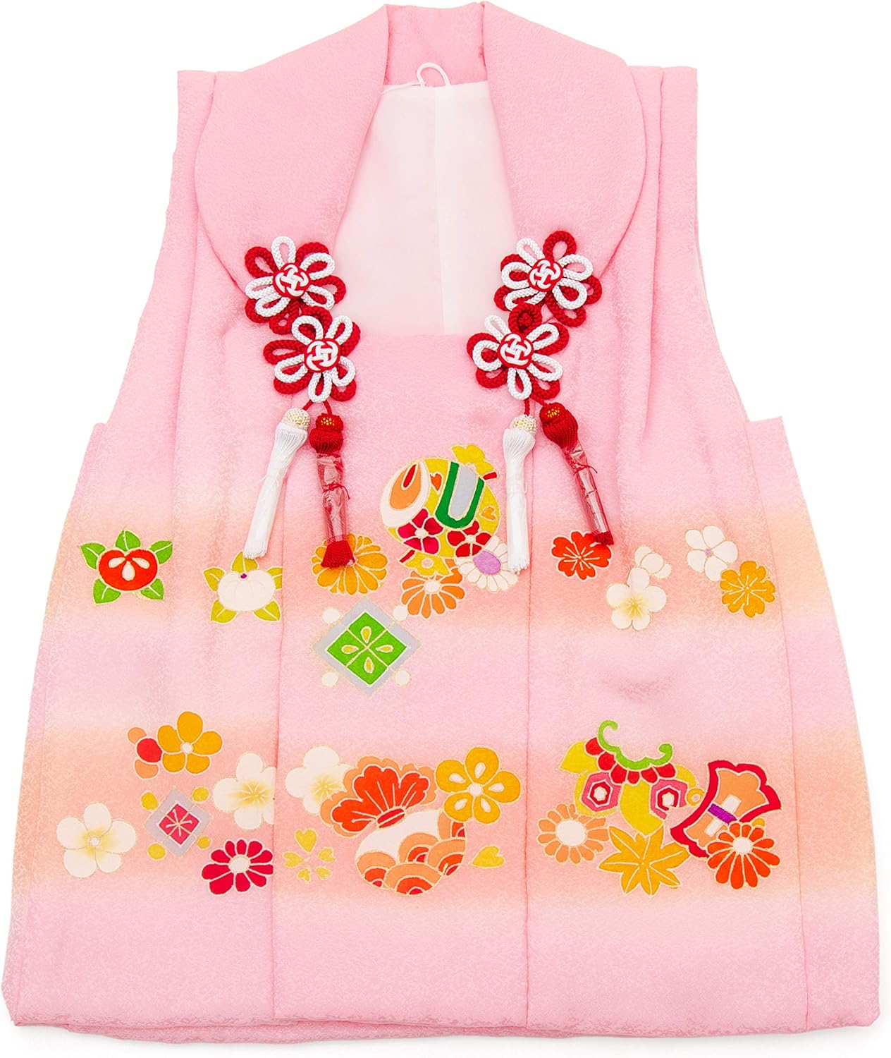 豪華逸品正絹セット♡七五三 3歳 女の子 一式 総絞り被布 赤 豪華逸品正絹セット♡七五三 3歳 女の子 一式 総絞り被布 赤