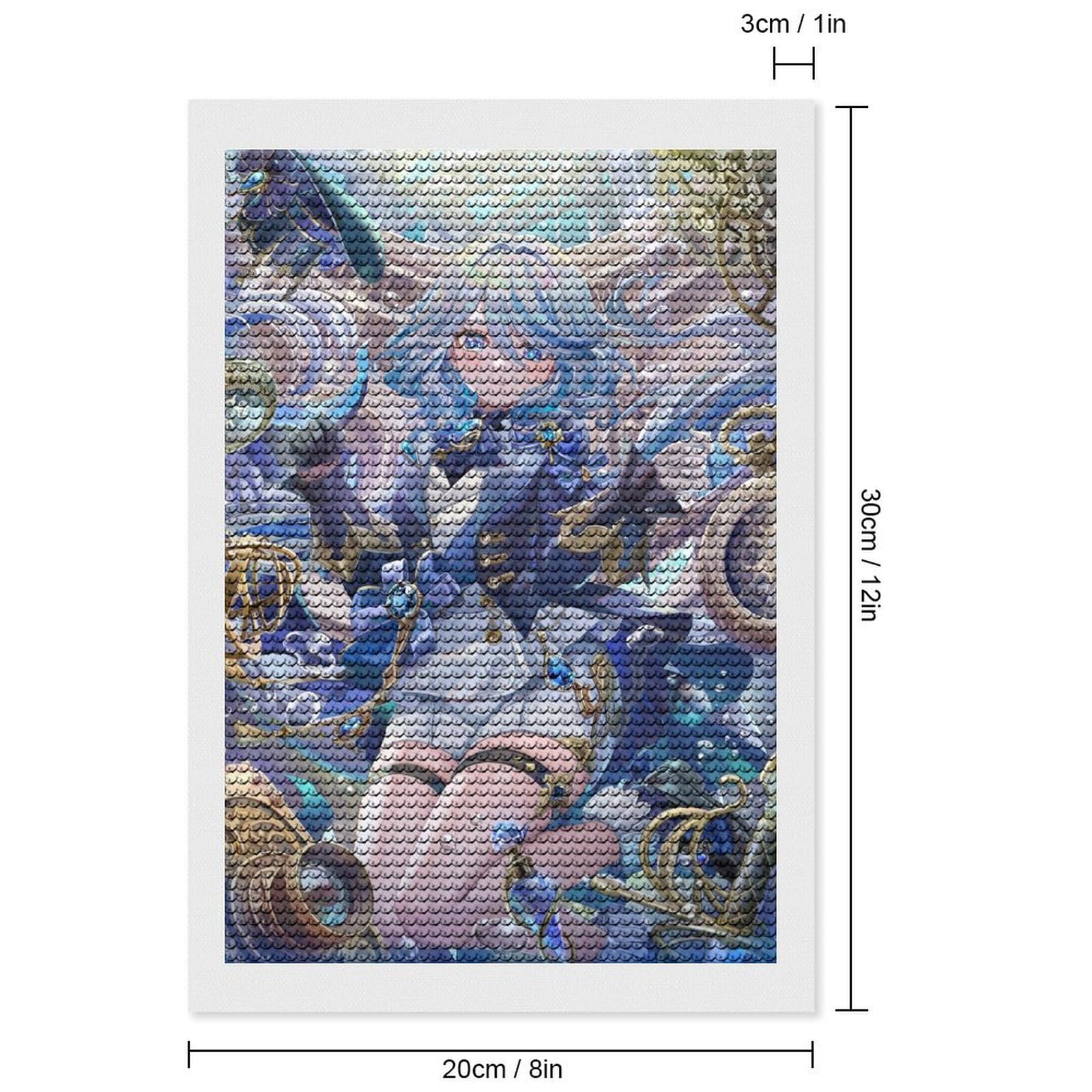 Amazon.co.jp: ダイヤモンドアート 5Dダイヤモンドキット 原神 Genshin