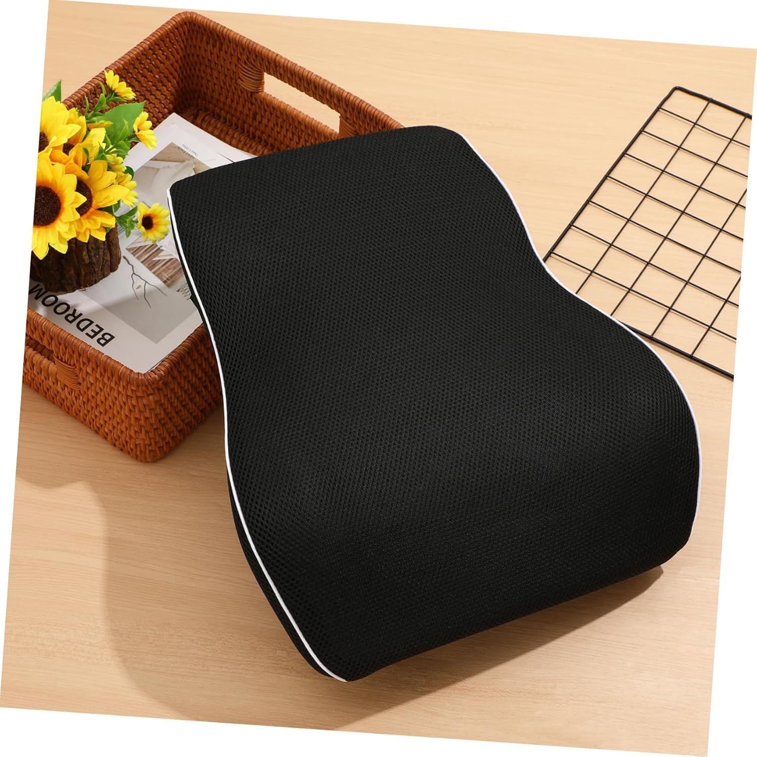 Lumbar Support Pillow Back Support for Chair Comfortable Pillow Memory Foam
