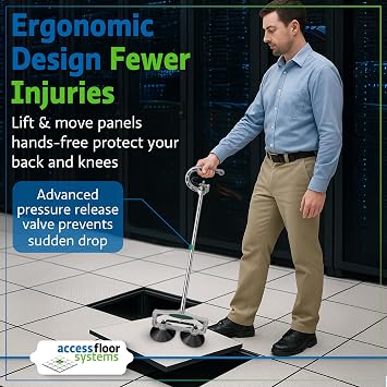 Access Floor Systems Stand Up Floor Puller - 5 inch Cups