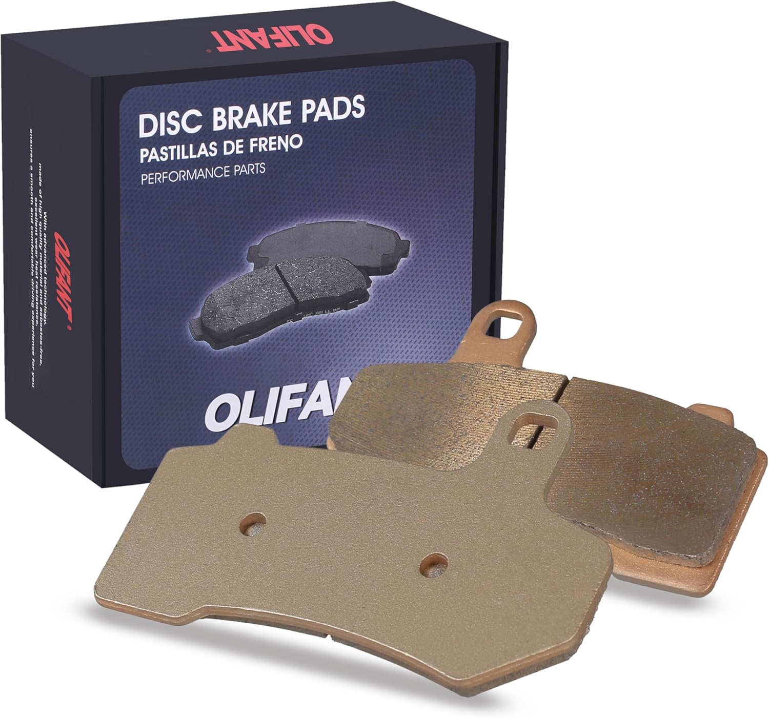 Front Rear Brake Pads For Harley Davidson 2008-2023/Street Glide/Road King/Electra Glide/Road Glide/CVO/Trike Series Sintered Copper brake Pad Set