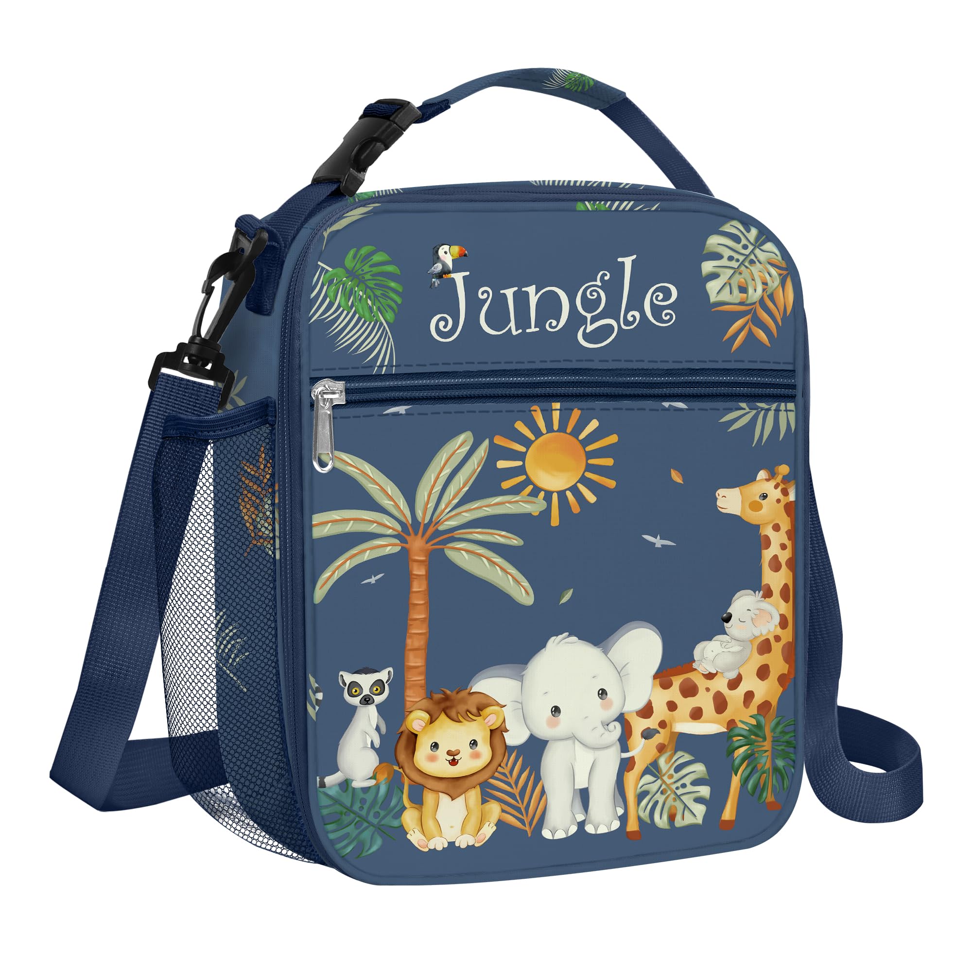 Monkey Power Lonchera Clastyle Fox Lunch Bag For Kids With