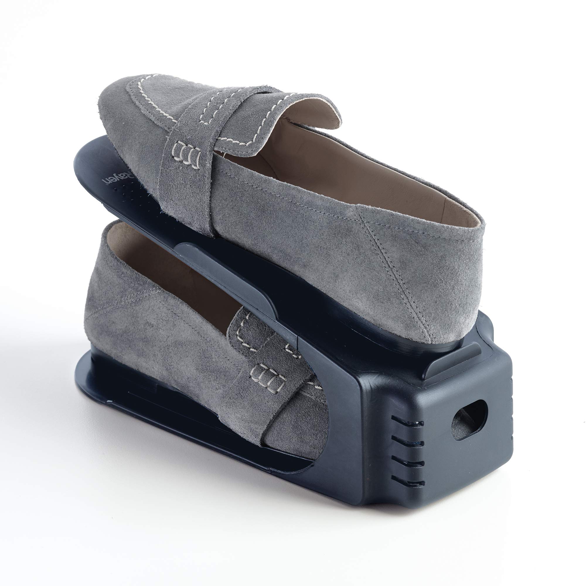 Rayen | Organizzatore di scarpe | 3 unità | Superficie antiscivolo | Misure: 25 x 6,5 x 26 x 13 x 10 cm