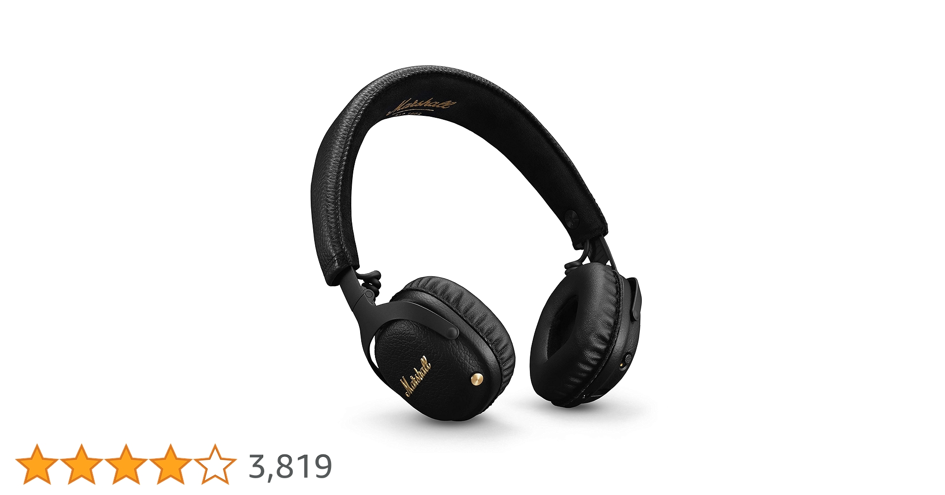 FRANKLIN&amp;MARSHALL - 【新品】Marshall MID ANC BLACK Amazon.com: Marshall Mid ANC Auriculares inalámbricos