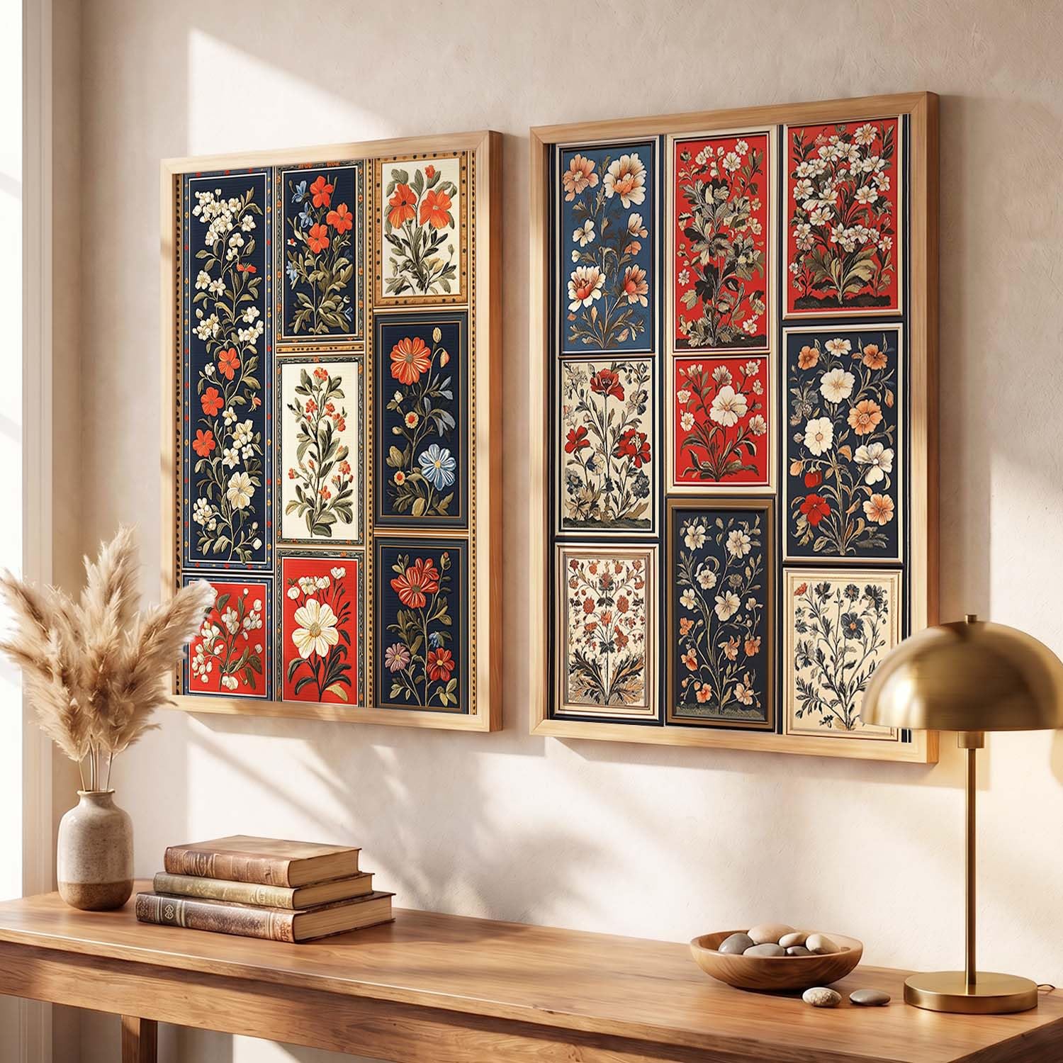 Madhubani Wall Art Paintings - Indian Home Decor -12
