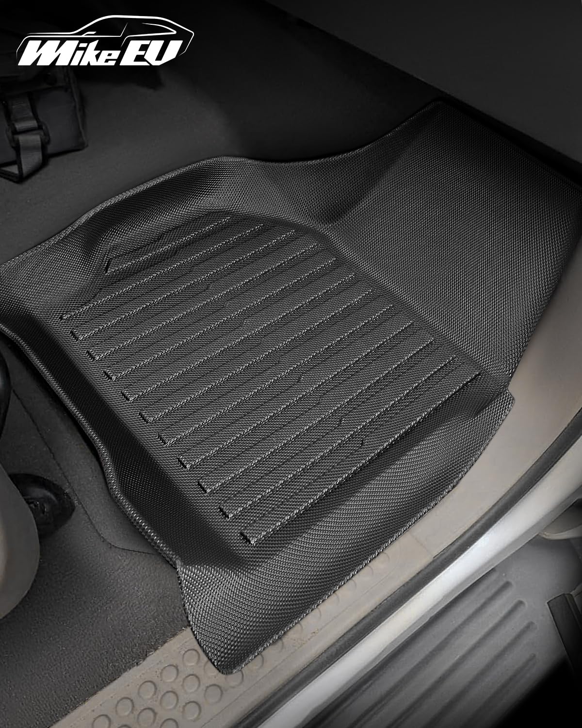 All-Weather Floor Mats for Ford F-250 F-350 F-450 1999-2007 Only for Crew Cab Super Duty - Heavy-Duty Rubber — view 7