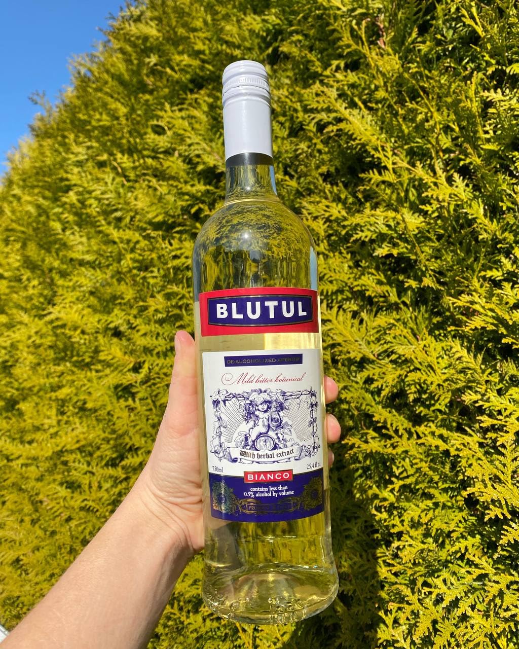 BIANCO ALKOHOLFREIER ITALIENISCHER WERMUT/Preisgekrönter Kräuter Aperitif 3er Pack (3 x 0,75L)/Abgefüllt in Italien/Perfekt als Mixer für Cocktails