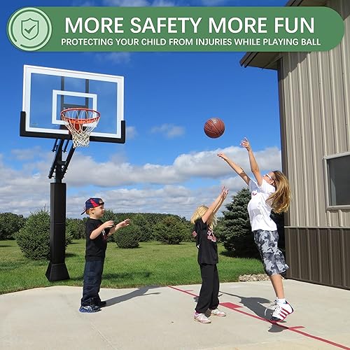 Miniatura 5 de Katop Almohadilla cuadrada para bastón de baloncesto, almohadilla de caña de baloncesto duradera para 4 x 4, 5 x 5 pulgadas, 6 x 6 pulgadas, 6 x 8