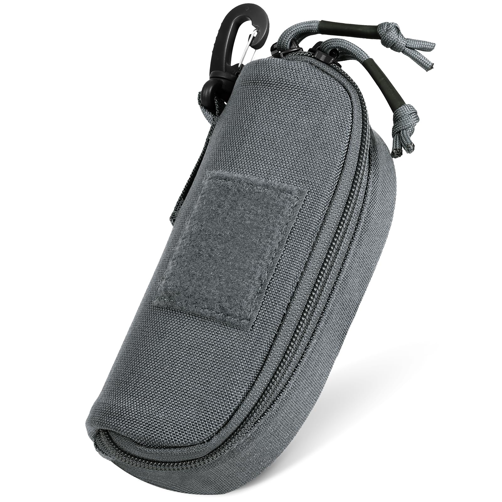 Tactical Molle Glasses Case, Shockproof Eyeglass Pouch, Sunglass Case Hard Shell Protects Glasses