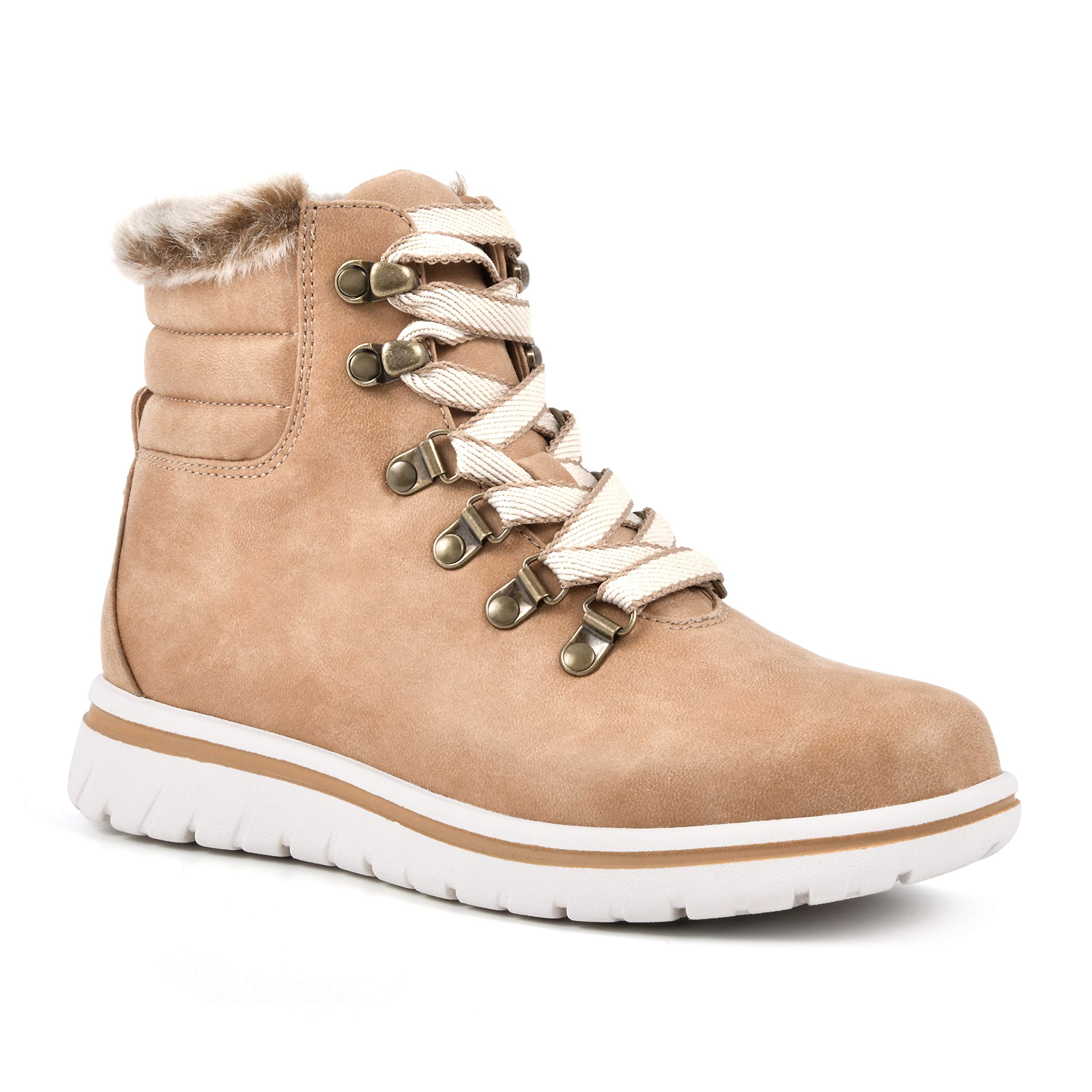CLIFFS BY WHITE MOUNTAIN Shoes Hallett Women's Casual Hiker Style Bootie