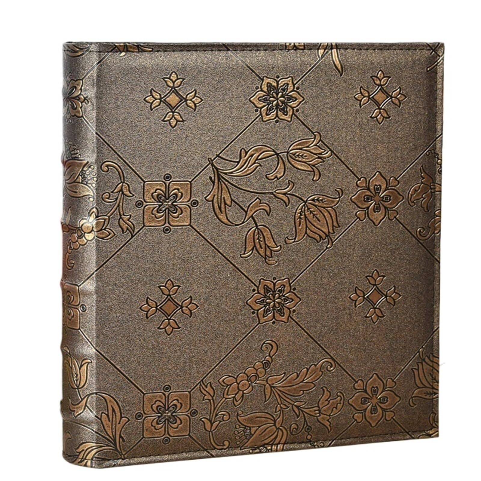 Photo Albums 5-inch Album with 500 Photos Insert Style Leather Large Capacity Family Edition Commemorative Photocard(Color 8)