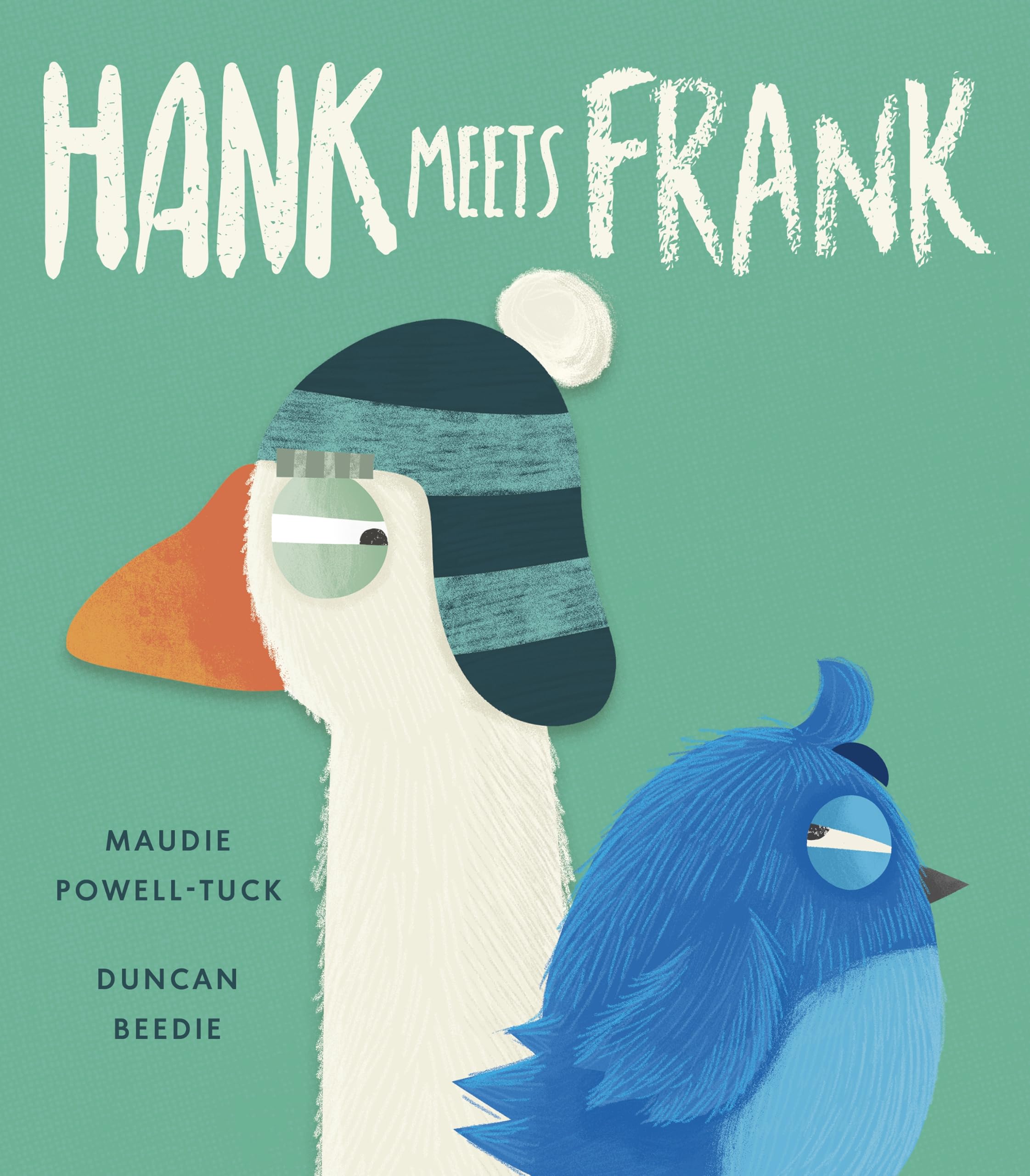 Maudie Powell-Tuck Hank Meets Frank Hardback Book White