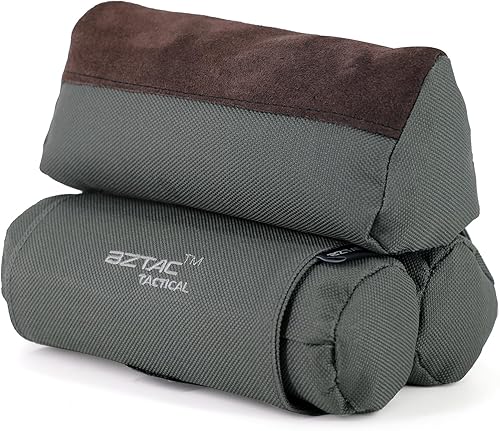 Bolsa de descanso táctica duradera 600D Oxford resistente al agua con suave doble capa de piel de vaca, soporte para rifles, soporte para bolsa de