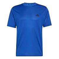 adidas Uomo Workout Essentials Base Shirt, Team Royal Blue
