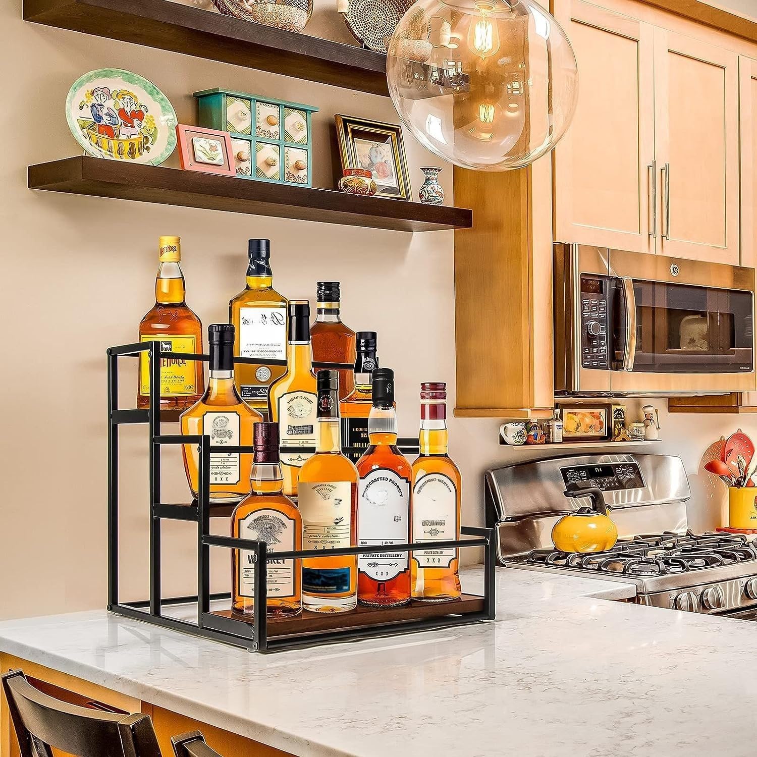 特大ウィスキーラック　飾り棚　ディスプレイラック　男前インテリア　棚 60 1 特大ウィスキーラック 飾り棚 ディスプレイラック 男前インテリア 棚