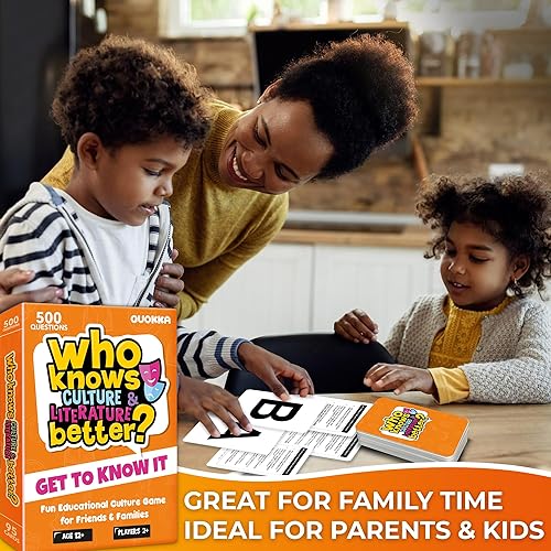 Miniatura 4 de QUOKKA Juegos de mesa para niños de 8 a 12 años y familia - Juego de cartas educativo para niños de 12 años en adelante - Quién conoce mejor la