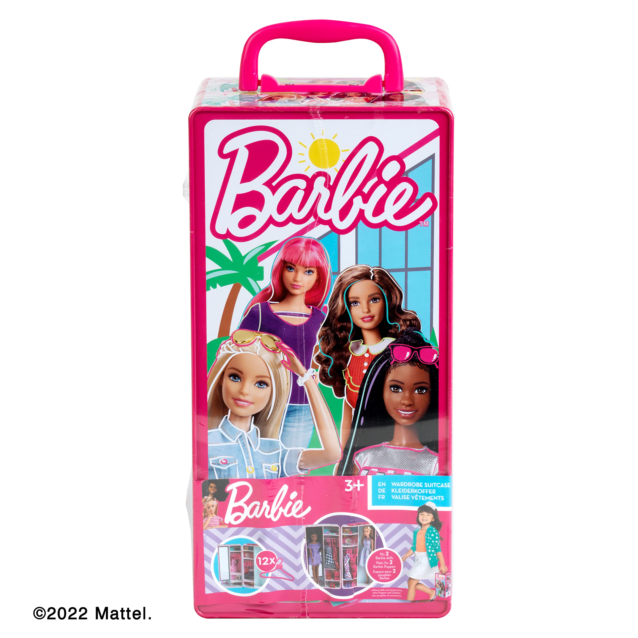 Theo Klein 5801 - Barbie Maletin De Guardarropa para Muñecas