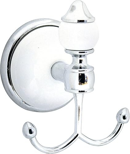 Miniatura 2 de Juego de accesorios de baño de cuatro piezas, incluye toallero de 24 pulgadas, gancho para bata, anillo para toalla y soporte para papel higiénico,