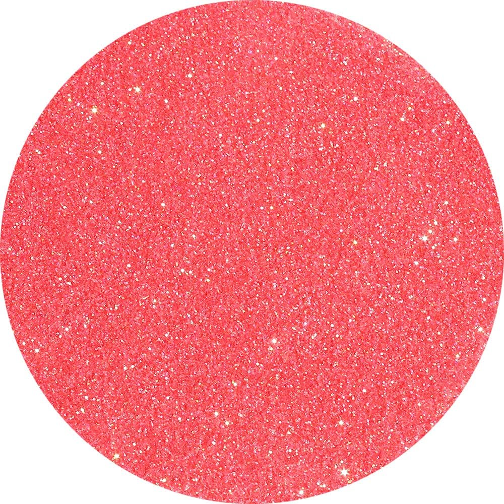 Iridescent Glitter Powder, 150g Multi Purpose Dust Powder for Arts & Crafts, Ultra Fine Glitter for Nail Decoration Face Eye Body Hair and Festival Weddings Flowers (Peach Pink)