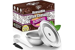 Reusable Coffee Capsules for VertuoLine Machine: Refillable Vertuo Pods, Your Sustainable Coffee Solution