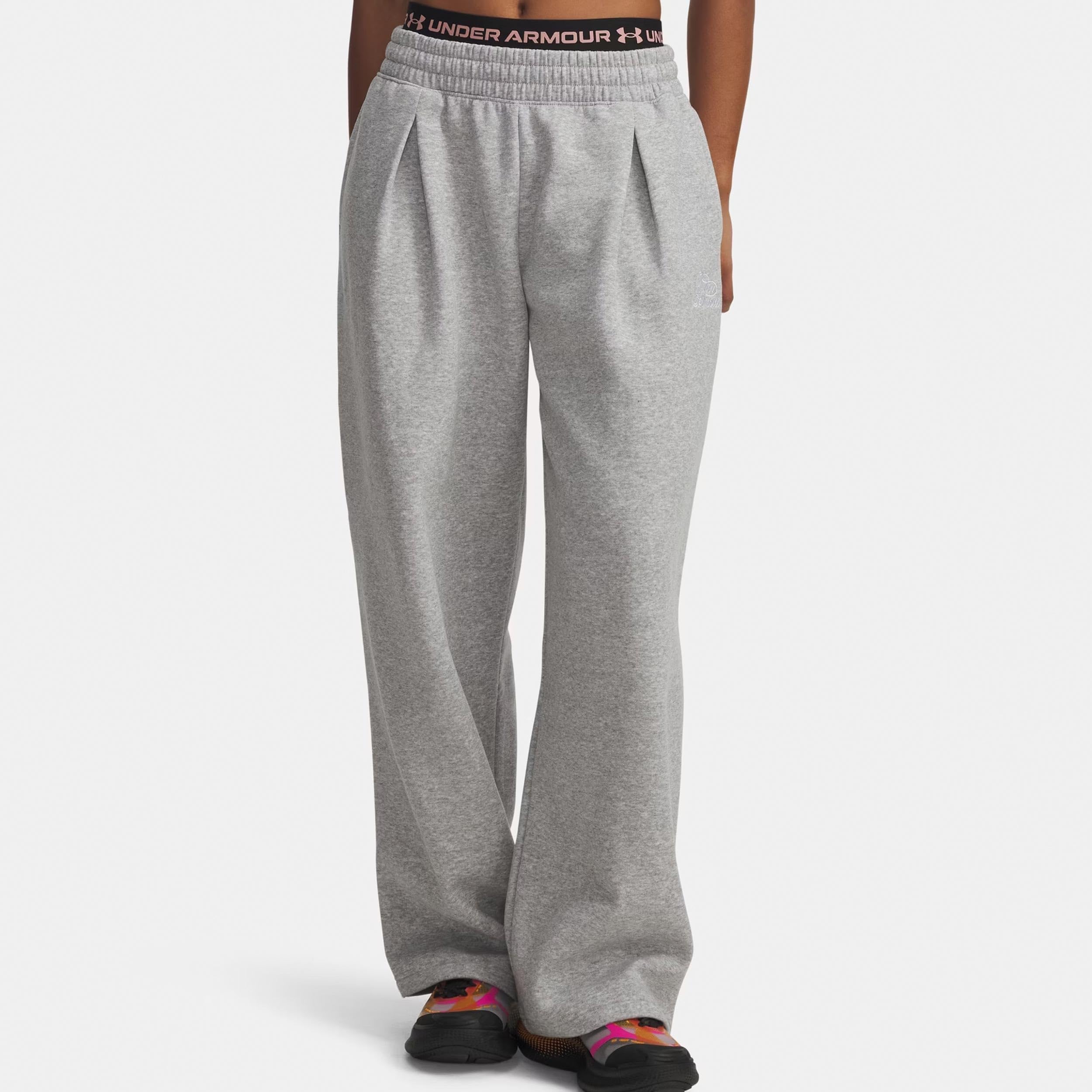UNDER ARMOUR Womens Rival Fleece Pant, Grey, Size Xs, Women
