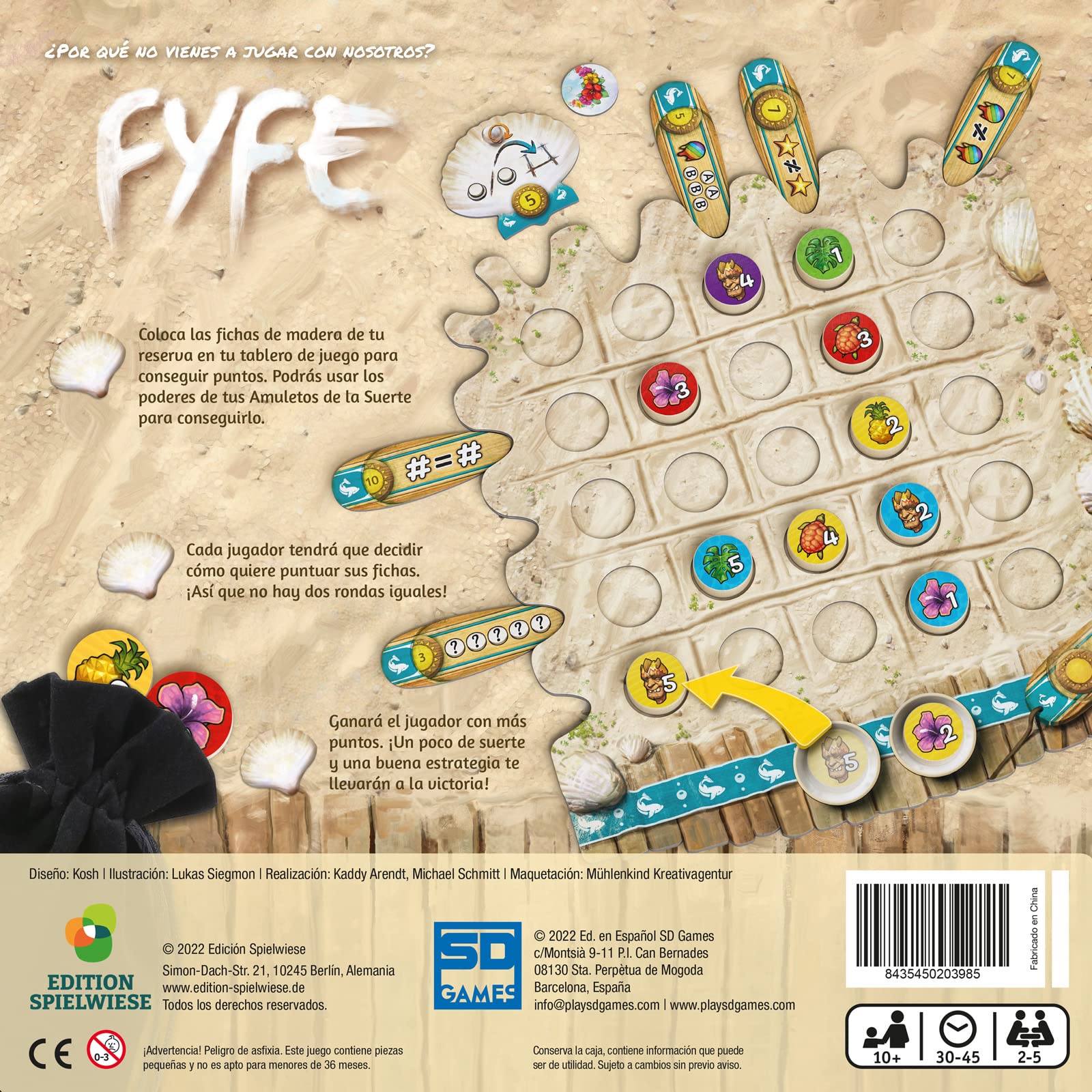 Juego de Mesa Fyfe