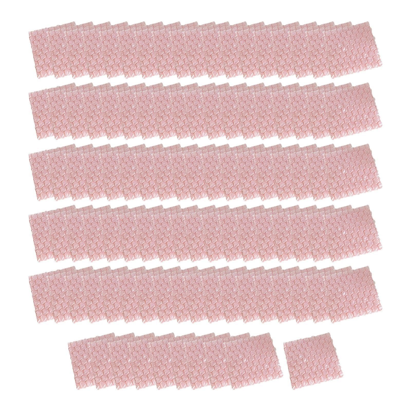 Bolsas de burbujas de doble pared Love,Rosa,100 piezas S