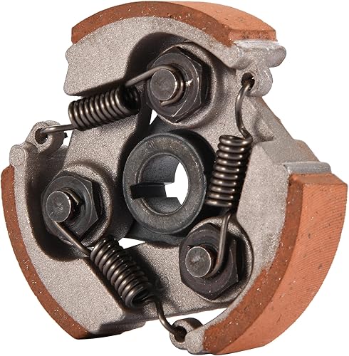 GOOFIT Aleación 3 zapata resorte embrague pad para 2 tiempos 47CC 49CC motor ATV mini motos bolsillo motos scooter