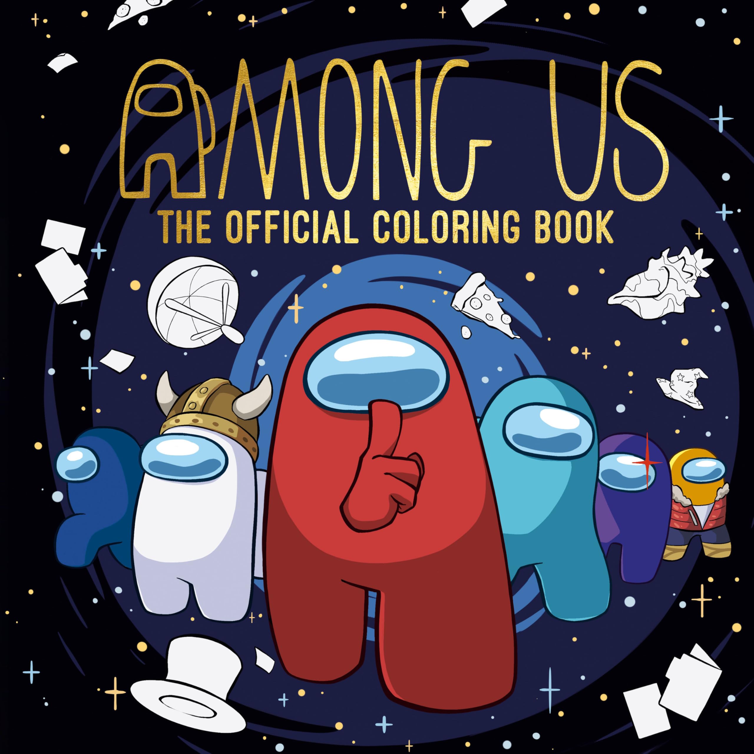 Among Us Official Coloring Book PAPERBACK 9798217032358