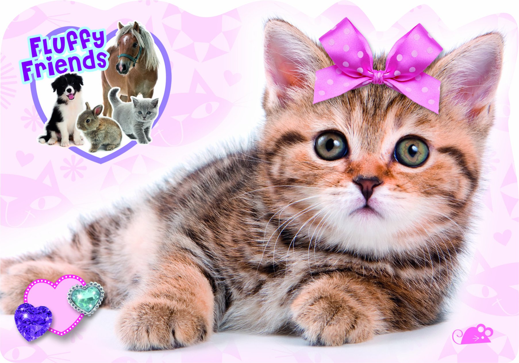 Cute Kitten: A Fluffy Friends Story Book