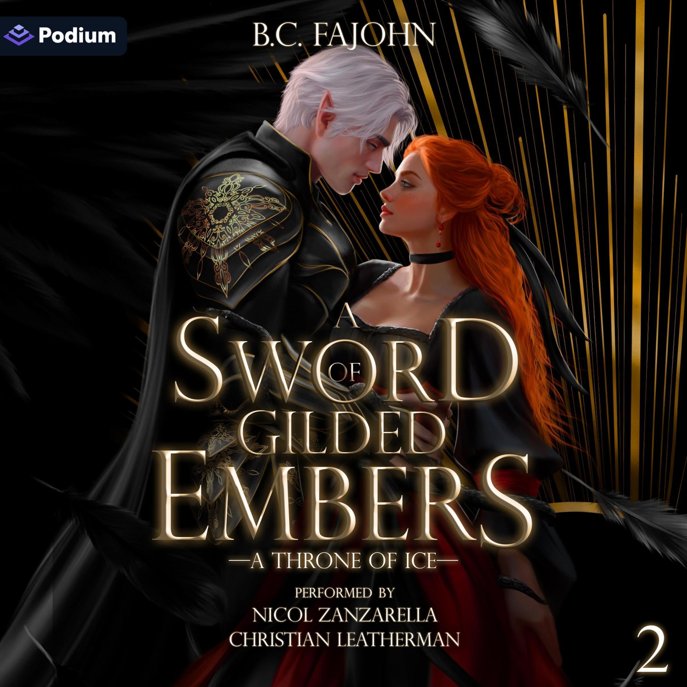 Cover art for A Sword of Gilded Embers