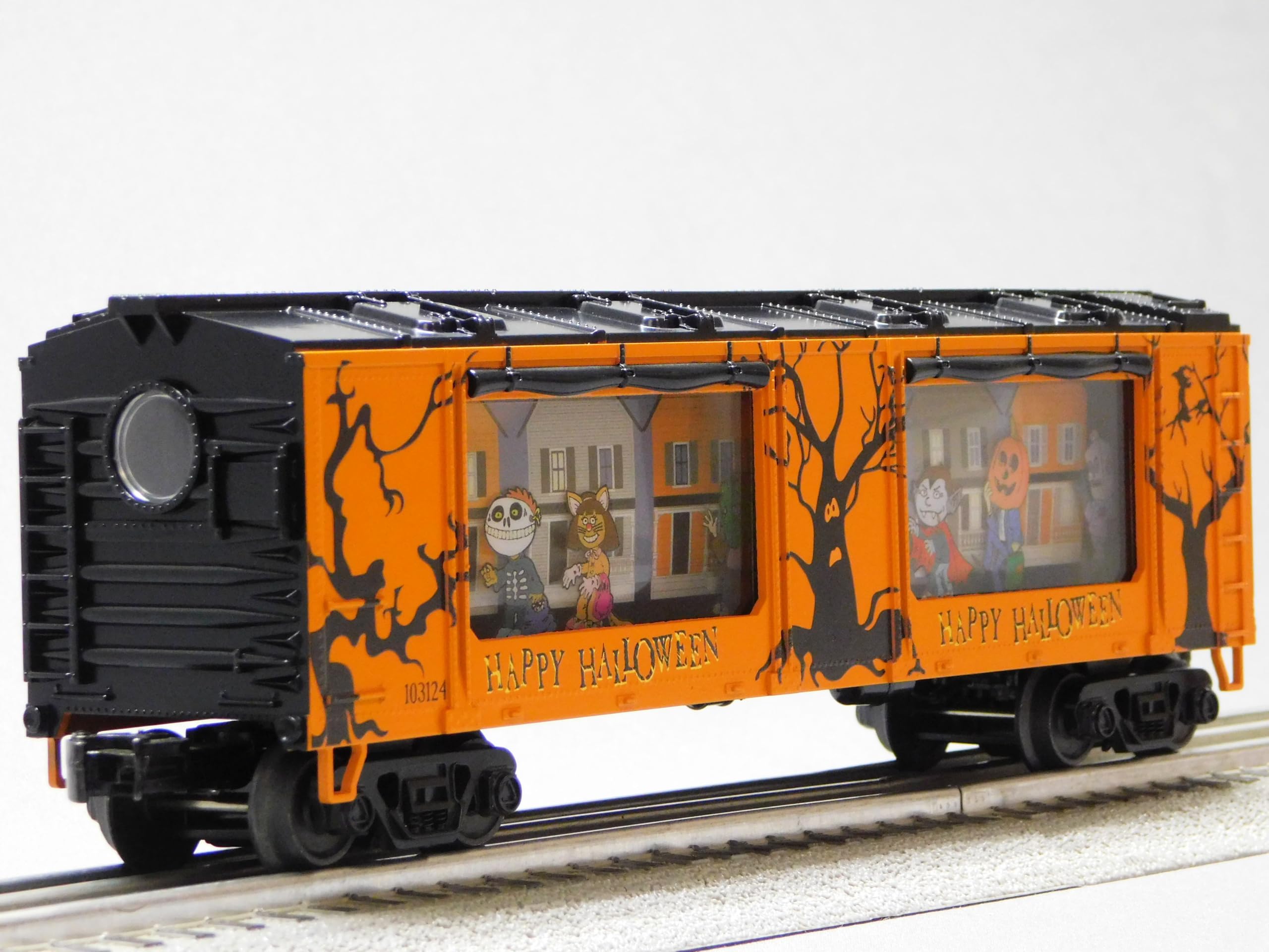 M.T.H. Electric Trains MTH RAILKING Halloween Trick OR TREATERS Action CAR O Gauge 30-79690