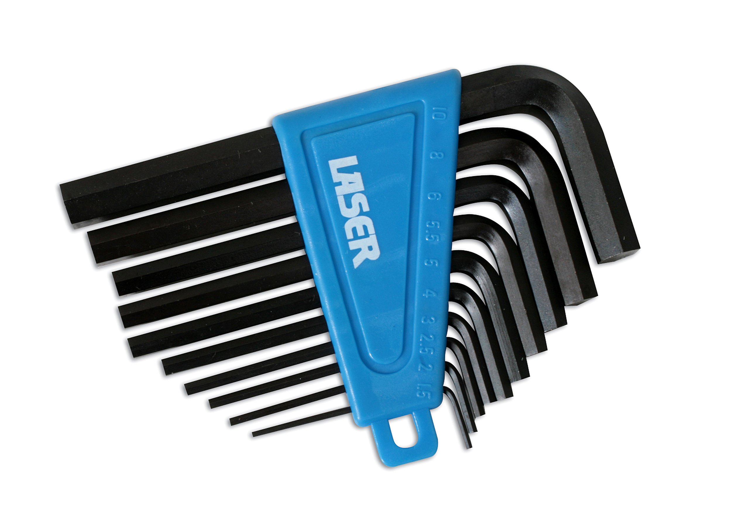 Laser 0952 Metric Hex Key Set 10pc