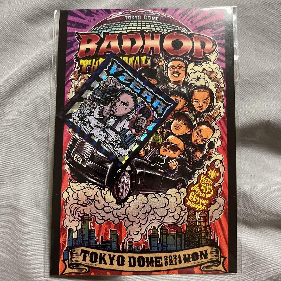 Amazon.co.jp: badhop 東京ドーム yzerr ステッカー ポストカード 
