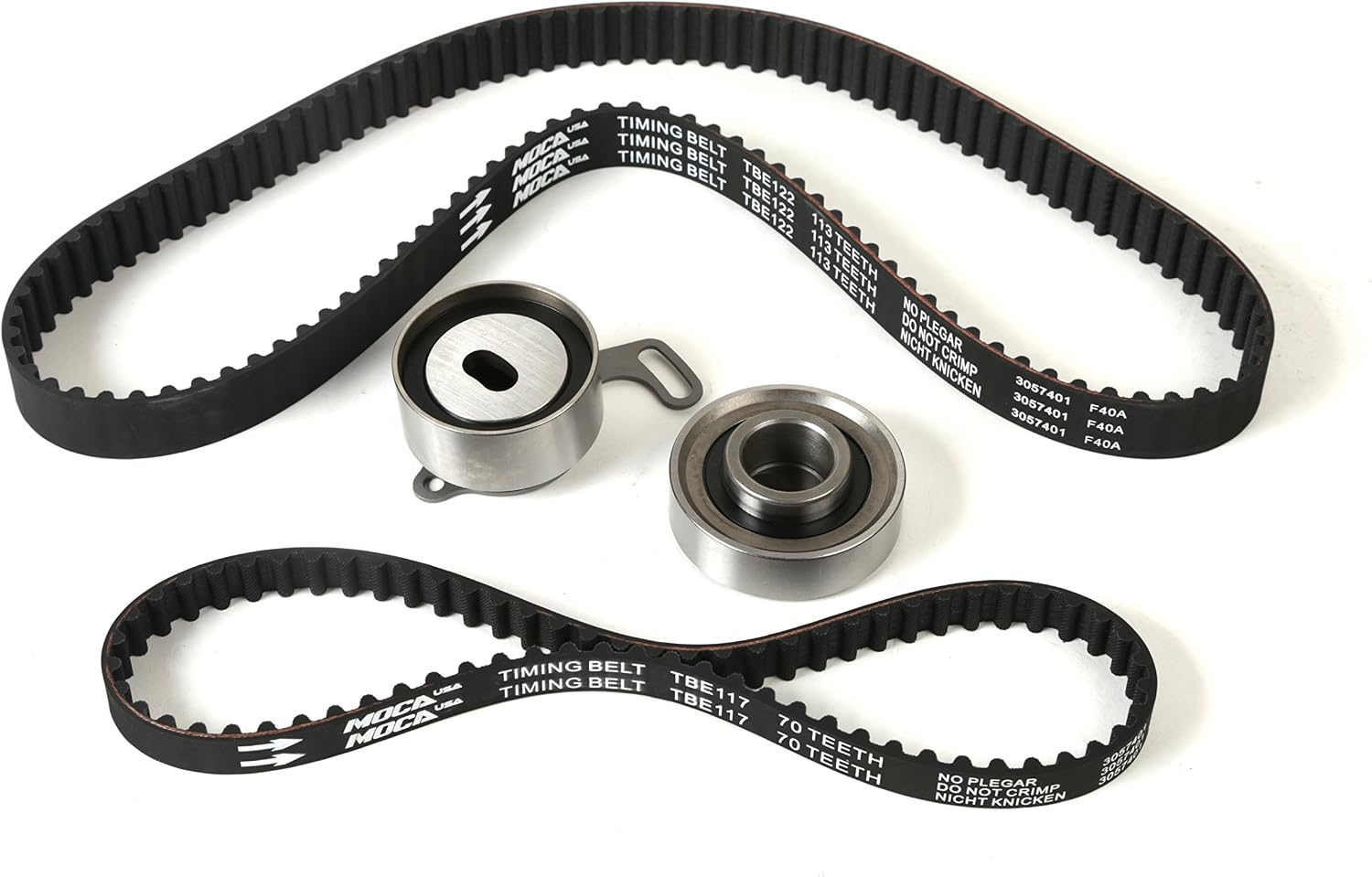 MOCA Timing Belt Kit with Tensioner for 1990-1997 for Honda Accord DX EX LX SE & 1995-1997 Odyssey 2.2L L4